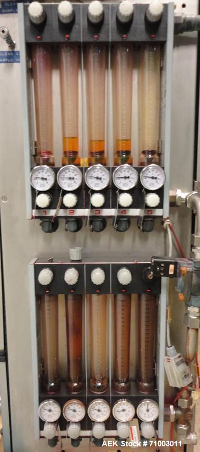 Used Rommelag Model 360M BFS Blow Fill Seal Machine.