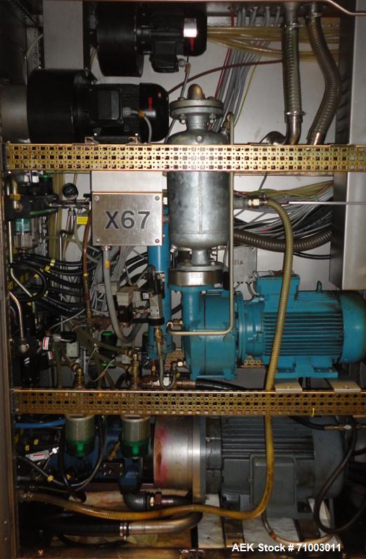 Used Rommelag Model 360M BFS Blow Fill Seal Machine.