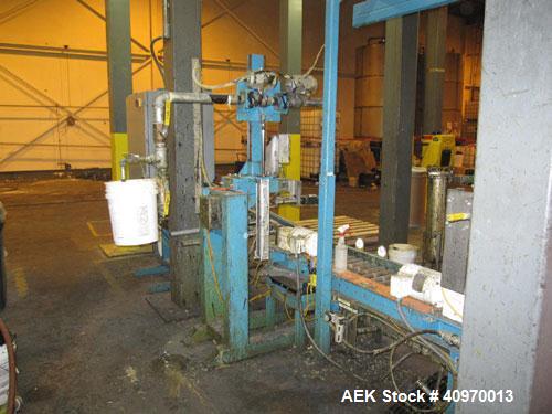 Used Semi-Automatic 5 Gallon Pail Filling Line