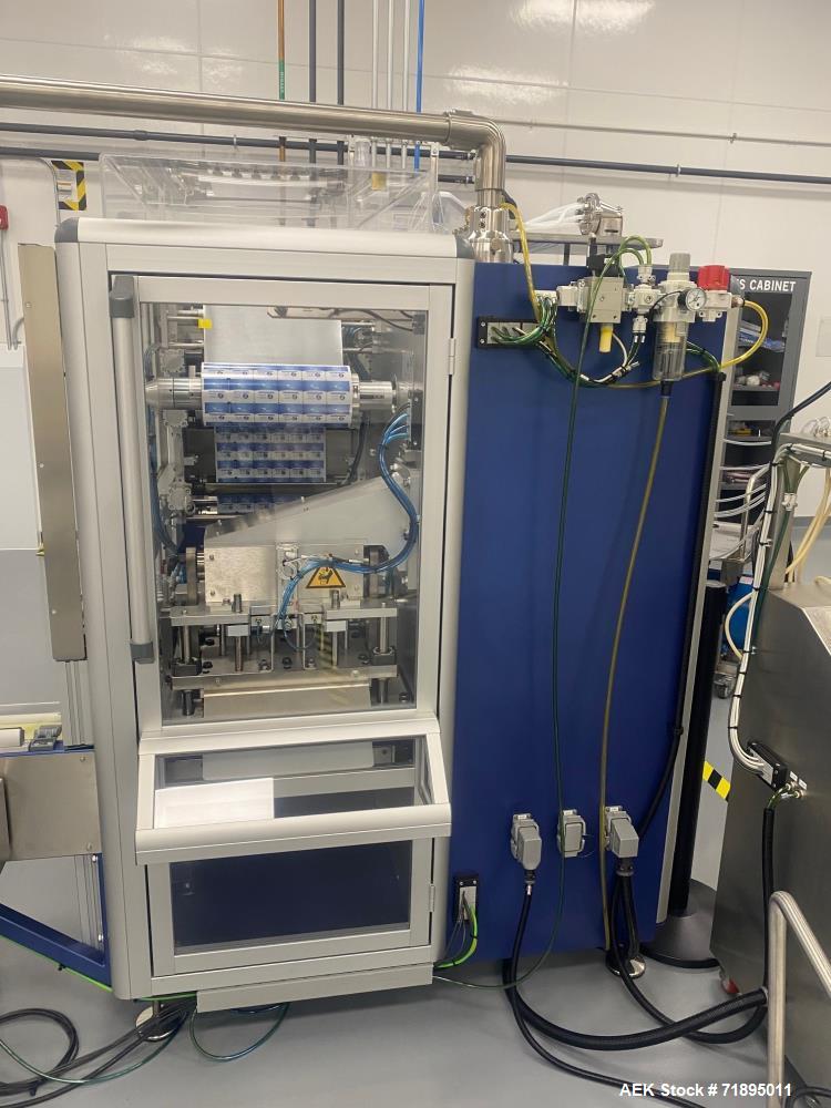Used V-Shapes Vertical Form, Fill and Seal Machine with Liquid Fill – Model Alpha