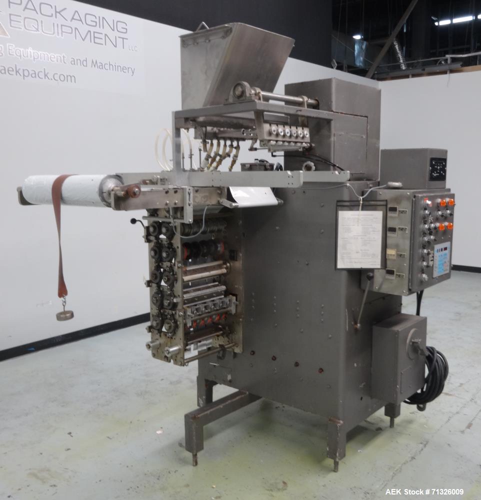 Used Circle Model V12H60 Liquid/Paste Vertical Form, Fill, and Seal Machine
