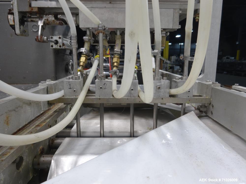Used Circle Model V12H60 Liquid/Paste Vertical Form, Fill, and Seal Machine