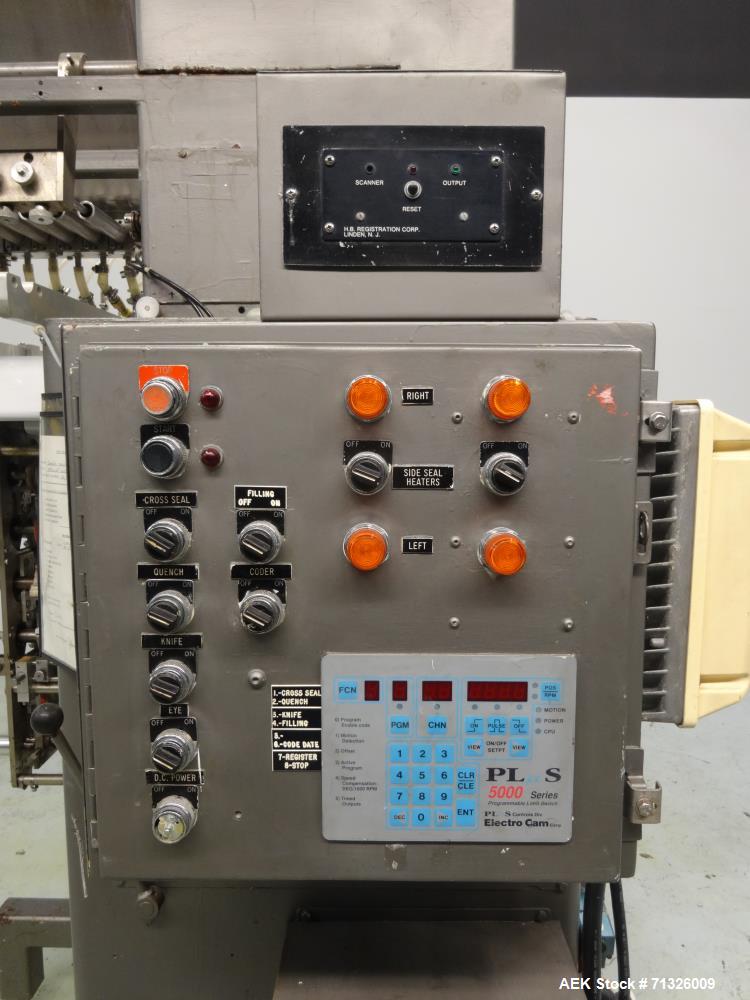 Used Circle Model V12H60 Liquid/Paste Vertical Form, Fill, and Seal Machine