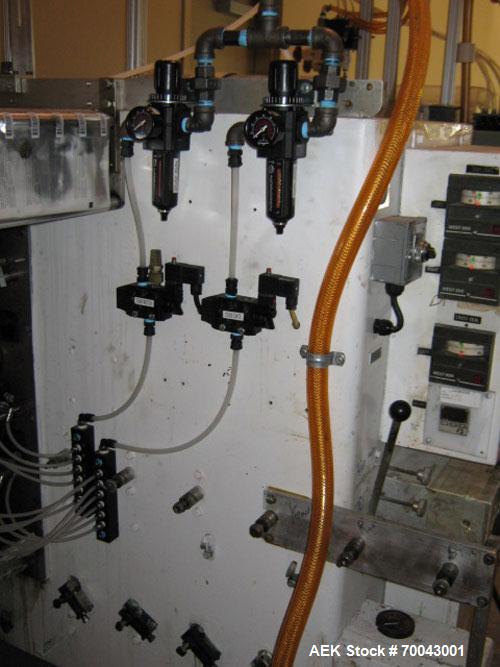 Used Circle Vertical Form Fill and Seal Machine, Model V12NHX30.
