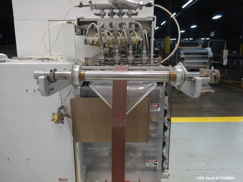Used Circle Model V18H4D-II Vertical Form, Fill, and Seal Pouch Machine