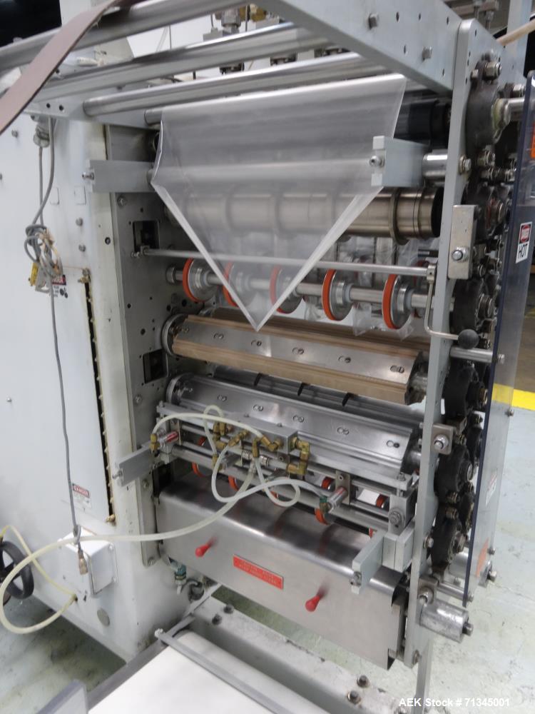Used Circle Model V18H4D-II Vertical Form, Fill, and Seal Pouch Machine