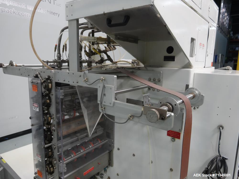 Used Circle Model V18H4D-II Vertical Form, Fill, and Seal Pouch Machine