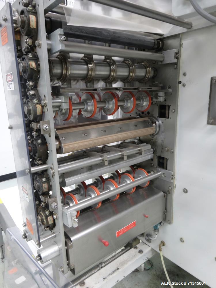 Used Circle Model V18H4D-II Vertical Form, Fill, and Seal Pouch Machine