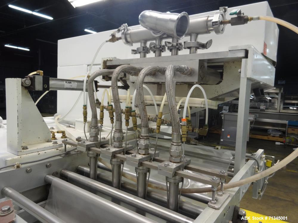Used Circle Model V18H4D-II Vertical Form, Fill, and Seal Pouch Machine