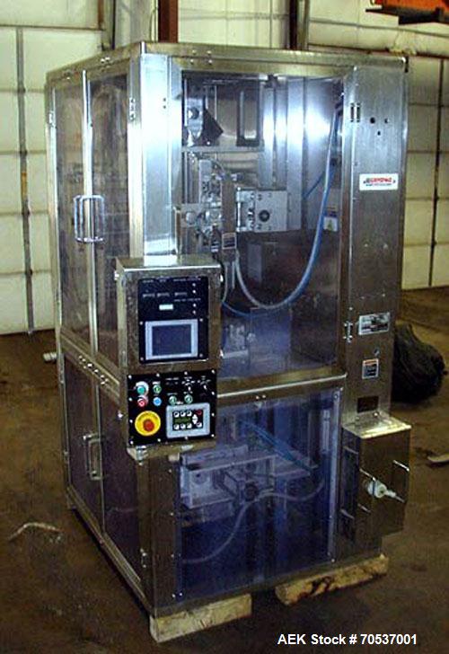 Used Cryovac Model 2002B Vertical Form Fill and Seal Machine