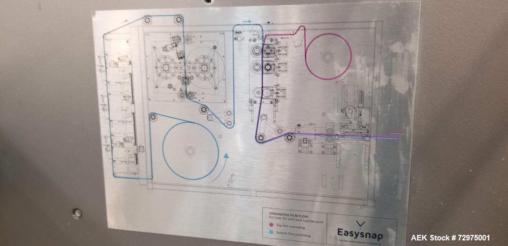 Used- Easysnap Model Pulsar 351 Vertical Form Fill Seal Machine