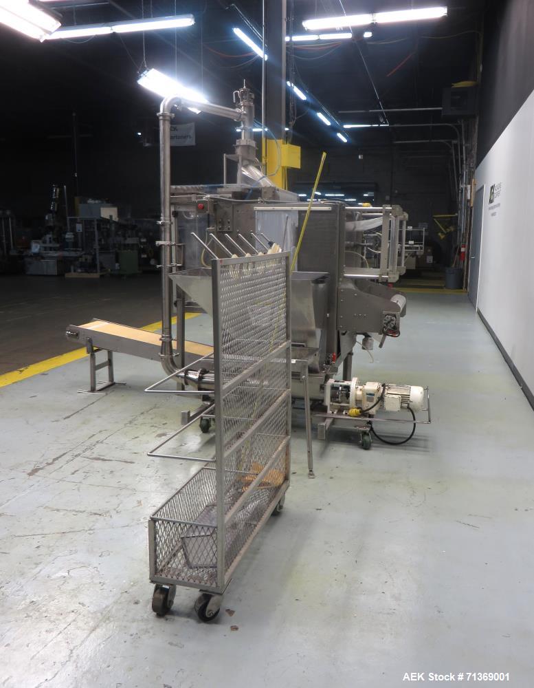 Used- General Packaging Equipment Co Vertical Form, Fill and Seal Machine