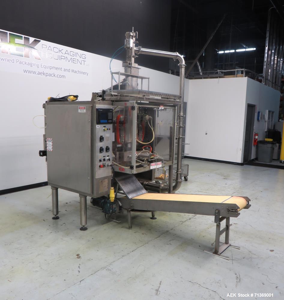 Used General Packaging Equipment Co Vertical Form, Fill and Seal Machine