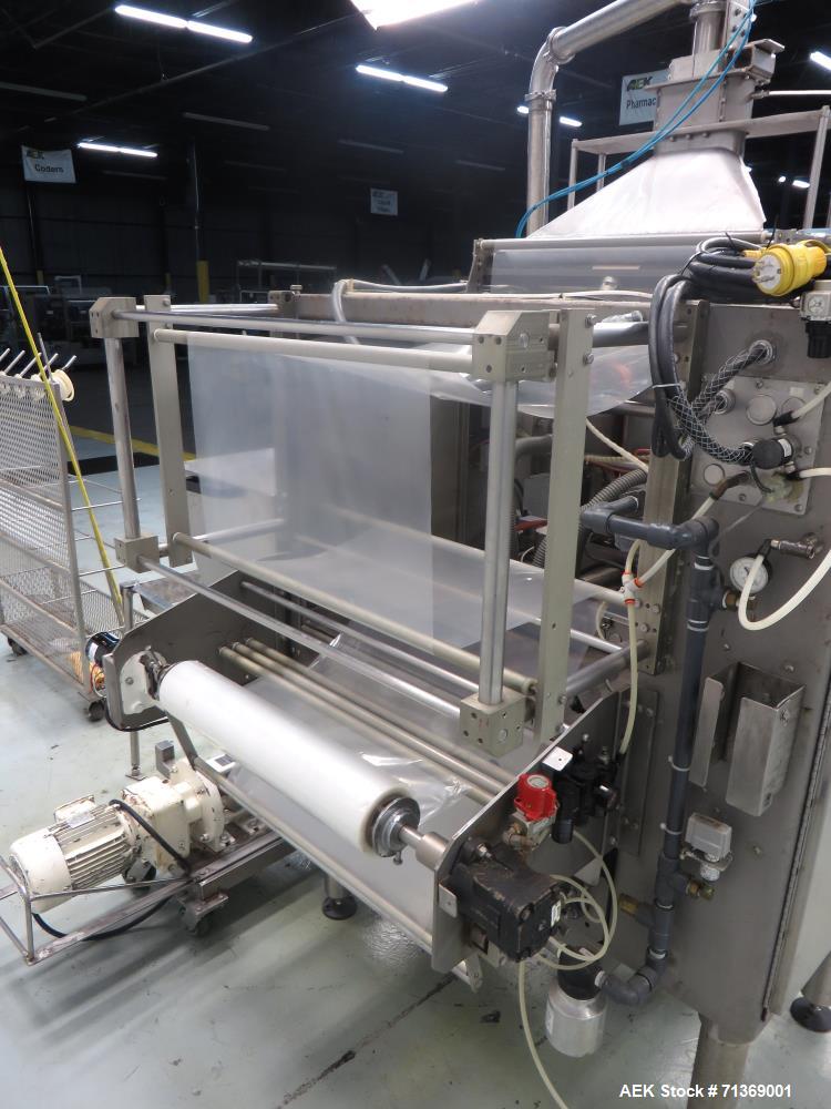 Used General Packaging Equipment Co Vertical Form, Fill and Seal Machine