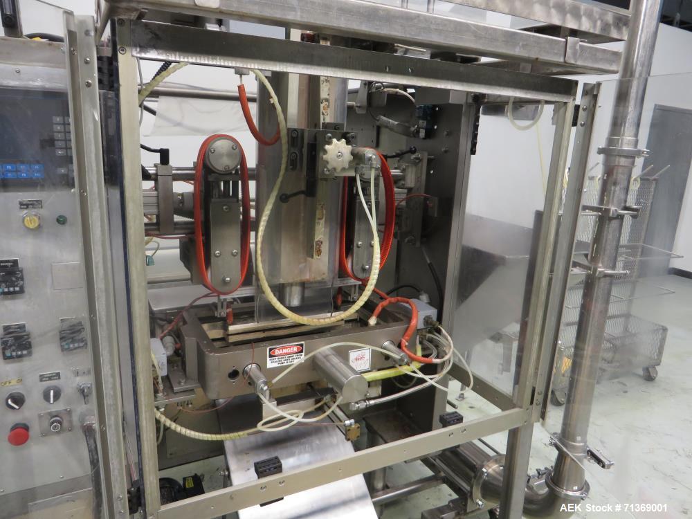Used General Packaging Equipment Co Vertical Form, Fill and Seal Machine