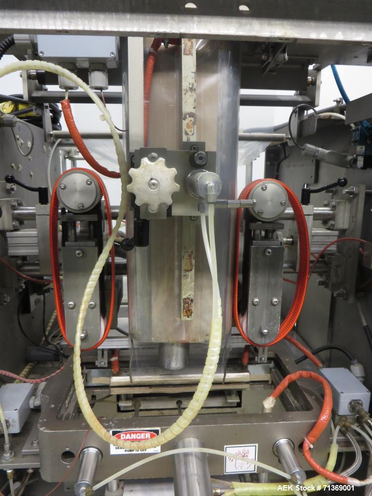 Used General Packaging Equipment Co Vertical Form, Fill and Seal Machine