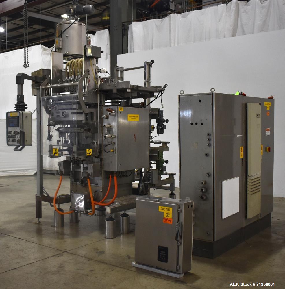 Hassia Model FVL16/48 Vertical Form FIll & Seal for Sauce Cheese or Condiments