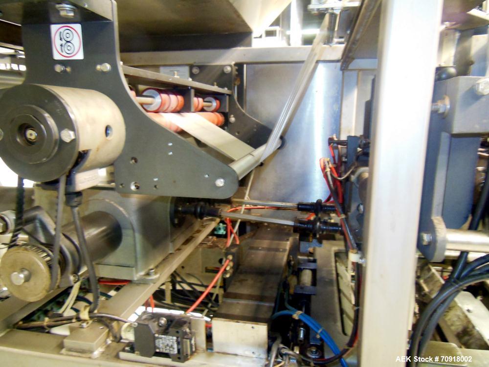 Used Hayssen Ultima Super CMB Vertical Form & Fill Bagger with Oden Liquid Fill