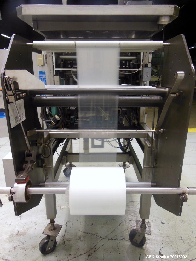 Used Hayssen Ultima Super CMB Vertical Form & Fill Bagger with Oden Liquid Fill