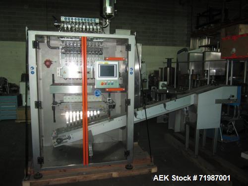 Used Inever/Inv Pack, Model MLS6/10 Stick Pack Machine.