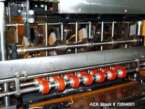 Used Ropak Model Liquid 18-V (6) Head VFFS Pouch Filler. For single or dual packs, for 1/4 oz to 1 oz pouches of gels, conditioners, shampoo, ointments and creams.3 - 6 up configuration in a 4 sided ...