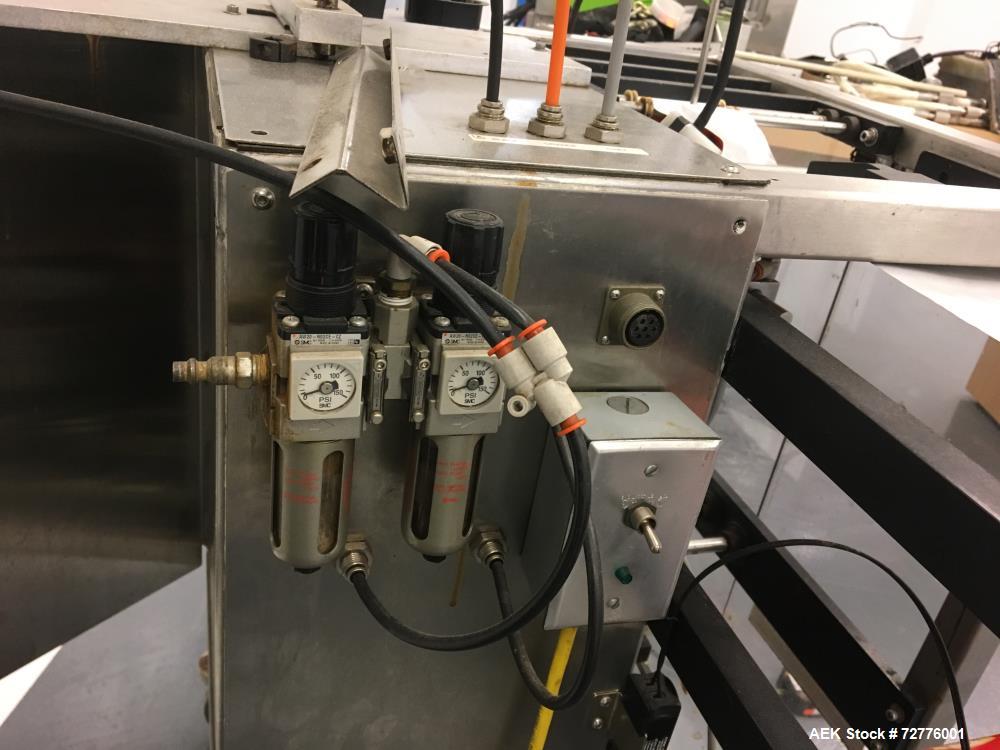 Used Phoenix Engineering Gopacker 3000 Vertical Form Fill and Seal Strip Packer