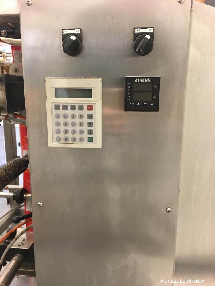 Used Phoenix Engineering Gopacker 3000 Vertical Form Fill and Seal Strip Packer