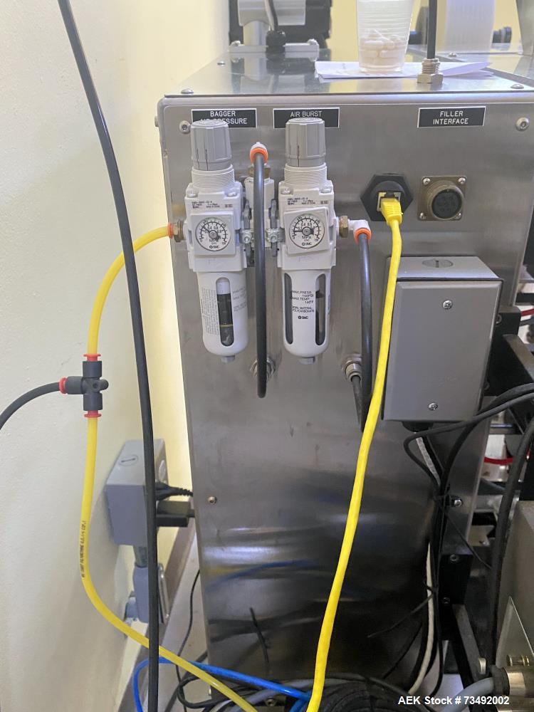 Used Phoenix Engineering Gopacker 3000 Vertical Form Fill Seal Machine | Compact VFFS Bagger with Domino Coder