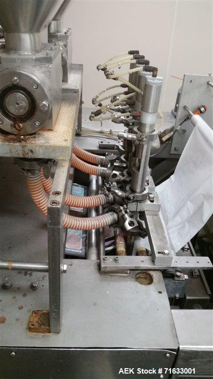 Used Prodo-Pak Model 601-TW4 Vertical Form Fill Seal Machine