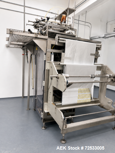 Used Prodo-Pak PV-215-CSW-10 Multi-Lane Liquid Form Fill Seal Machine – 10-Lane Sachet Packaging System