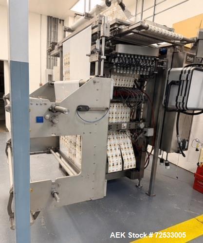 Used Prodo-Pak PV-215-CSW-10 Multi-Lane Liquid Form Fill Seal Machine – 10-Lane Sachet Packaging System