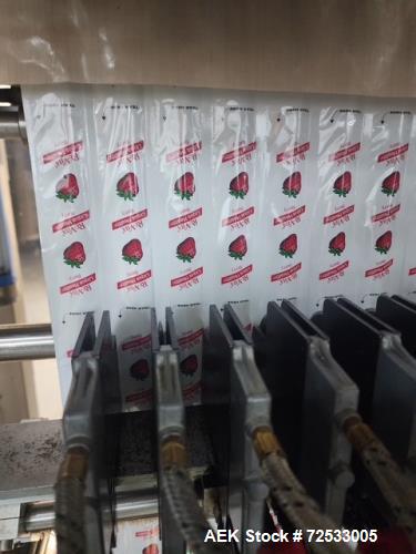 Used Prodo-Pak PV-215-CSW-10 Multi-Lane Liquid Form Fill Seal Machine – 10-Lane Sachet Packaging System