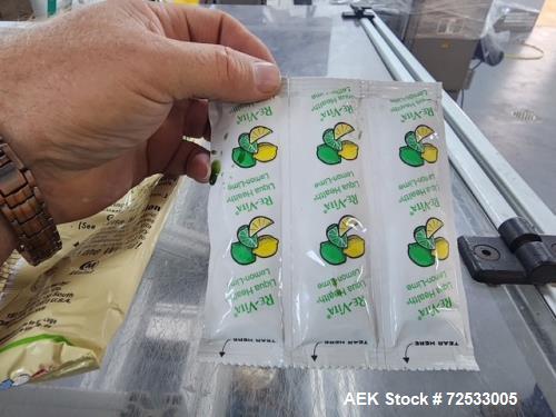 Used Prodo-Pak PV-215-CSW-10 Multi-Lane Liquid Form Fill Seal Machine – 10-Lane Sachet Packaging System