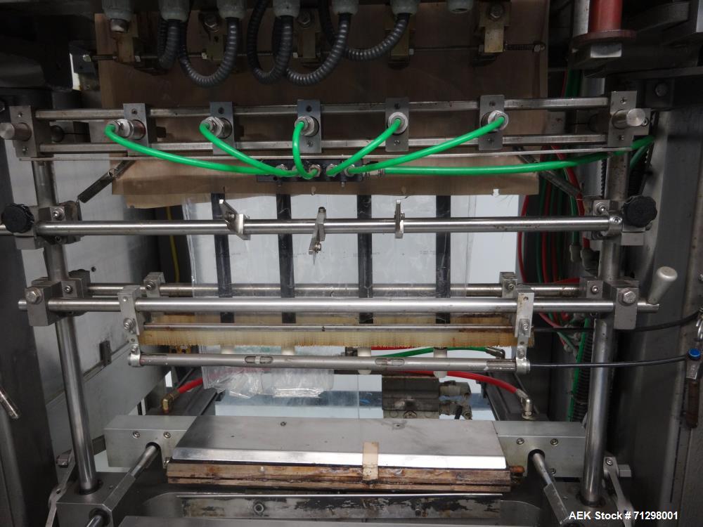 Used Prodo-Pak Model PV-215-CSW-4 Vertical Form Fill and Seal Machine