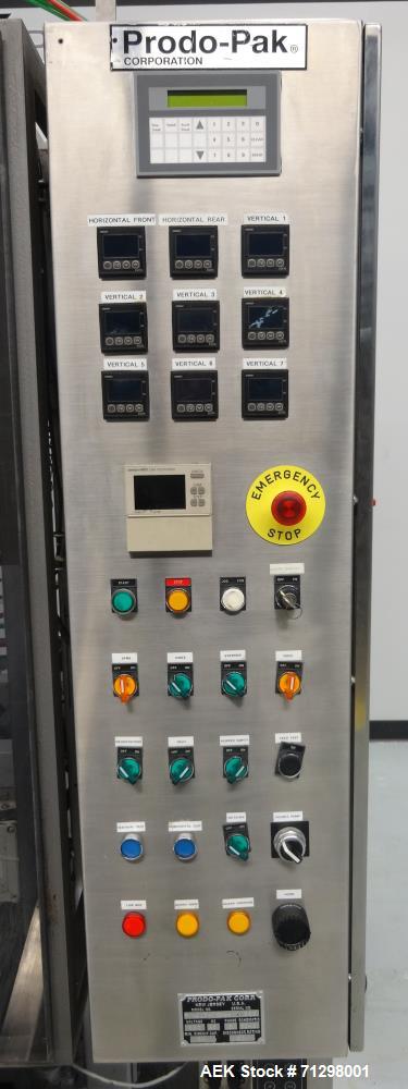 Used Prodo-Pak Model PV-215-CSW-4 Vertical Form Fill and Seal Machine