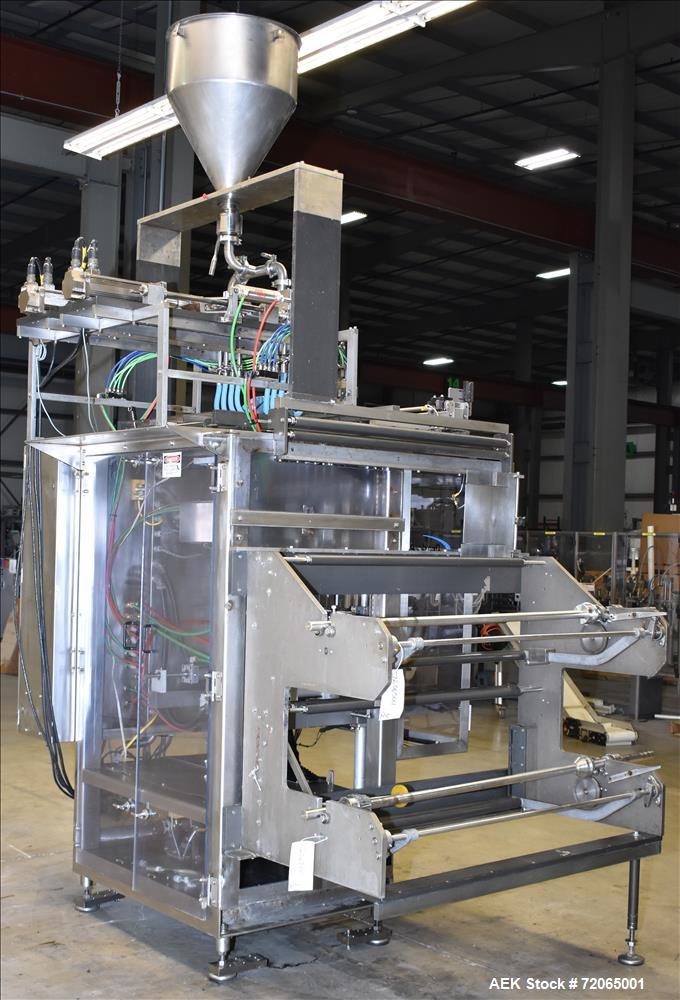 Used Prodo-Pak Vertical Form, Fill & Seal Liquid Pouch Packager, Model PV215-CS