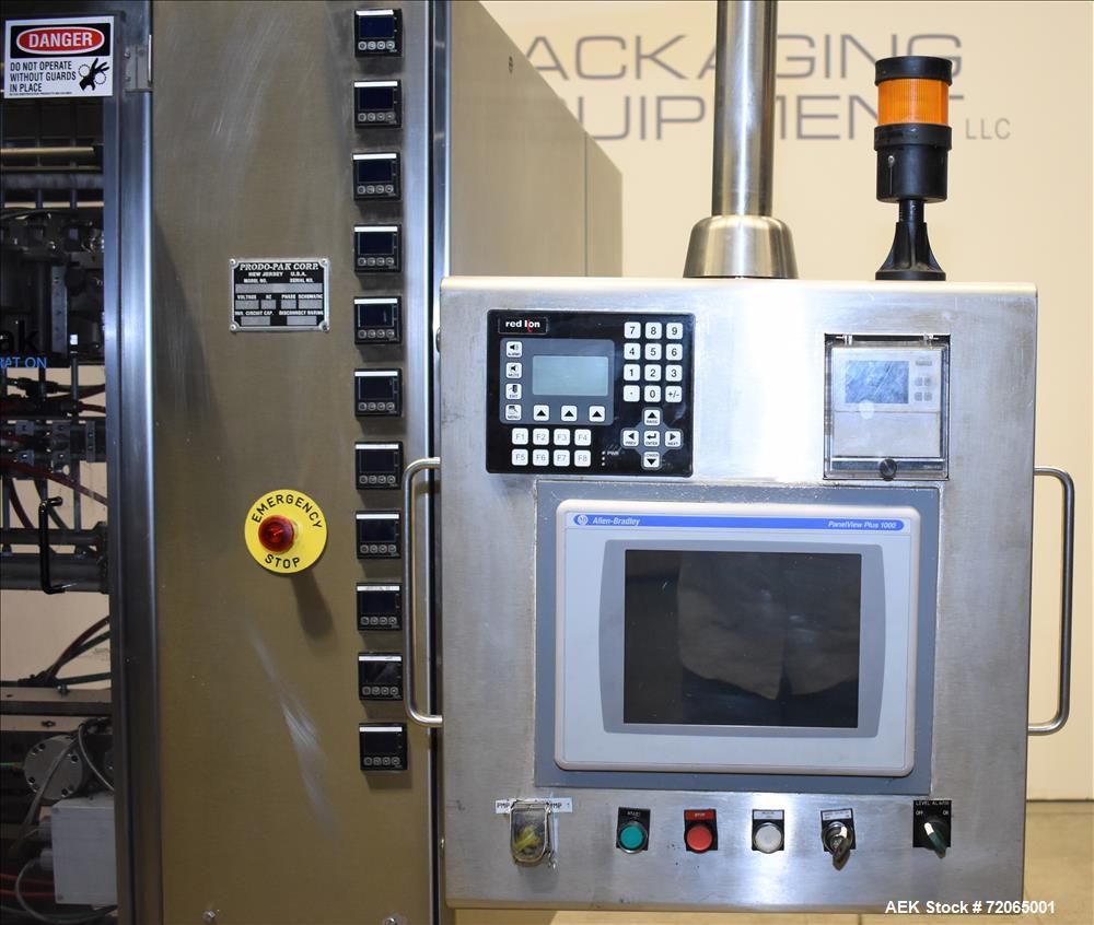 Used Prodo-Pak Vertical Form, Fill & Seal Liquid Pouch Packager, Model PV215-CS