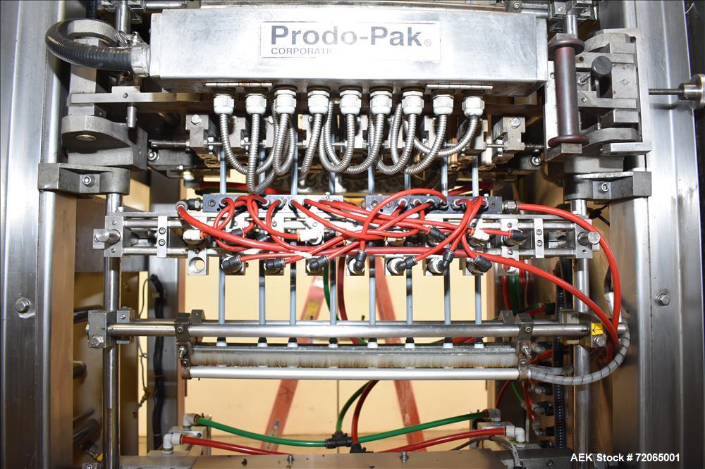 Used- Prodo-Pak Vertical Form, Fill & Seal Liquid Pouch Packager, Model PV215-CS