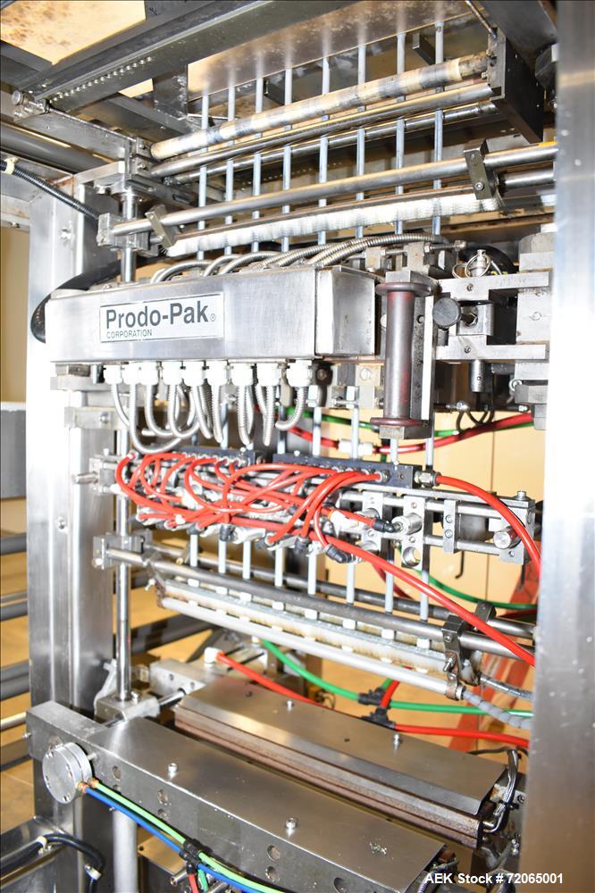 Used Prodo-Pak Vertical Form, Fill & Seal Liquid Pouch Packager, Model PV215-CS