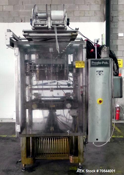 Used Prodo Pak Model PV215-CSW2 Vertical Form, Fill, and Seal Machine