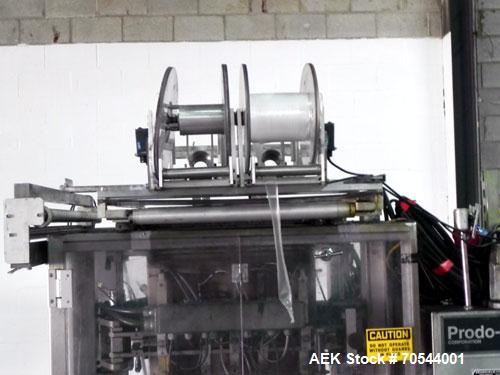 Used Prodo Pak Model PV215-CSW2 Vertical Form, Fill, and Seal Machine