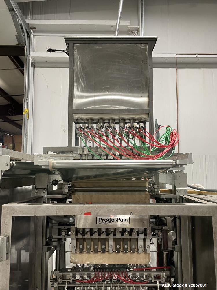 Prodo-Pak Vertical Freeze Pop Sachet/Pouch Machine Model PV215CSW10