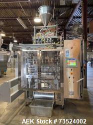 Used Prodo-Pak PV250 CSW6 6-Lane VFFS Liquid Pouch Packager | 120–180 PPM | 100 ml Fill | AB Servo System | Only 50 Hours
