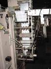 USED:Circle model V6BHP3 continuous motion vertical form/fill/seal.Last used running as three up on a 2