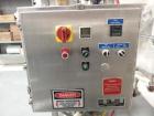 Used Cryovac 2000B Vertical Form Fill Seal Machine for Liquids. Capable of speeds up to 30 bags per pouch per minute. Has a pouch size range: width 6