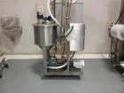 Used Cryovac 2000B Vertical Form Fill Seal Machine for Liquids. Capable of speeds up to 30 bags per pouch per minute. Has a pouch size range: width 6