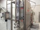 Used Cryovac 2000B Vertical Form Fill Seal Machine for Liquids. Capable of speeds up to 30 bags per pouch per minute. Has a pouch size range: width 6