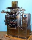 Used Ropak Model Liquid 18-V (6) Head VFFS Pouch Filler. For single or dual packs, for 1/4 oz to 1 oz pouches of gels, conditioners, shampoo, ointments and creams.3 - 6 up configuration in a 4 sided ...