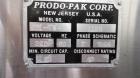 Used Prodo-Pak Model 601-TW4 Vertical Form Fill Seal Machine