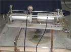 Used Prodo Pak Model 601TW Form Fill Seal for liquid paste product.Can be equipped with single peristaltic mid viscosity liquid product pump with a 6 lane feeder or 6-up time gravity thin liquid fill...